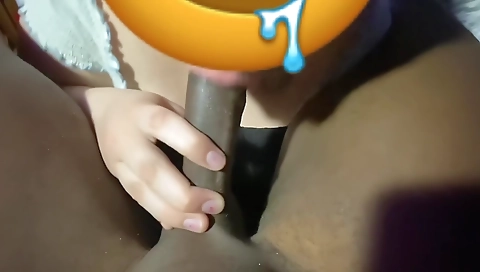 Threesome with a hot white and black amateur girl in 3d pov