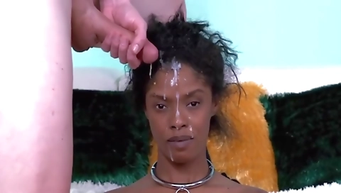 Amateur black and black girl with a tattooed face fuck on a black guy