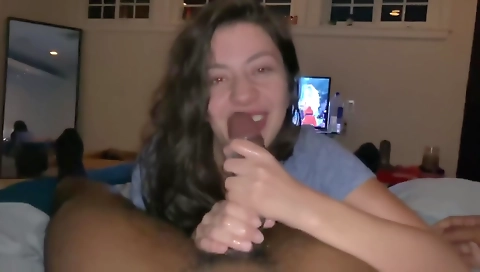 I'm a horny black step sister in my stepbrother's home