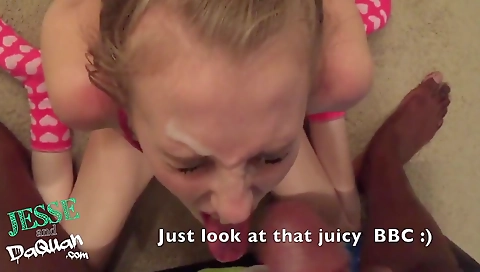 Creampied teen 18+ beauty with a nice face 18+ pov