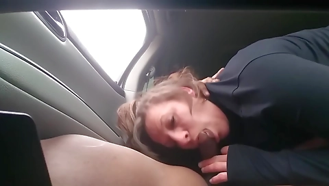 Milf fucked by a big black cock in her white stockings