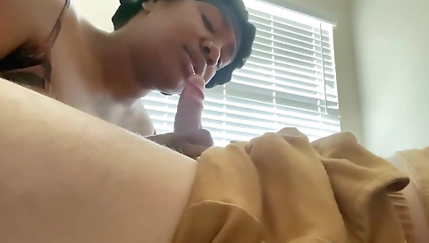 My huge cock is going to be a nightmare for this woman