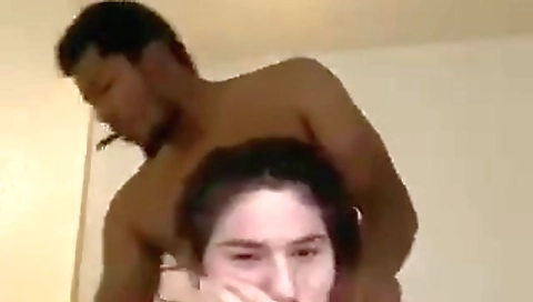 Sexy brunette with a sexy body showing off her tits