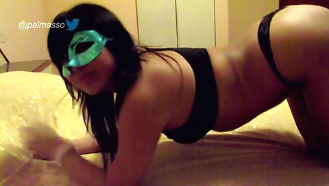 Big dick porn movie with brunette girl and big cock man