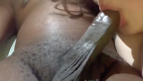 Big booty brunette gets her ass creampie in the ass