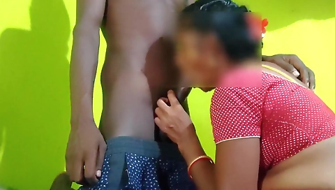 Indian brunette and her horny lover in a hot interracial porn
