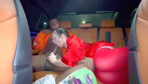 Brunette in stockings is fucking in a homemade video