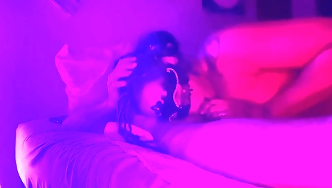 Busty ebony milf gets deepthroated and her pussy fucked